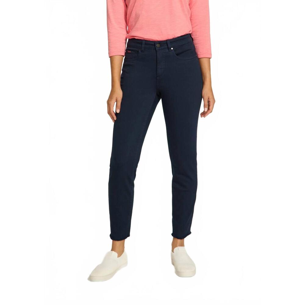 NEW FDJ olivia slim ankle denim jeans in navy